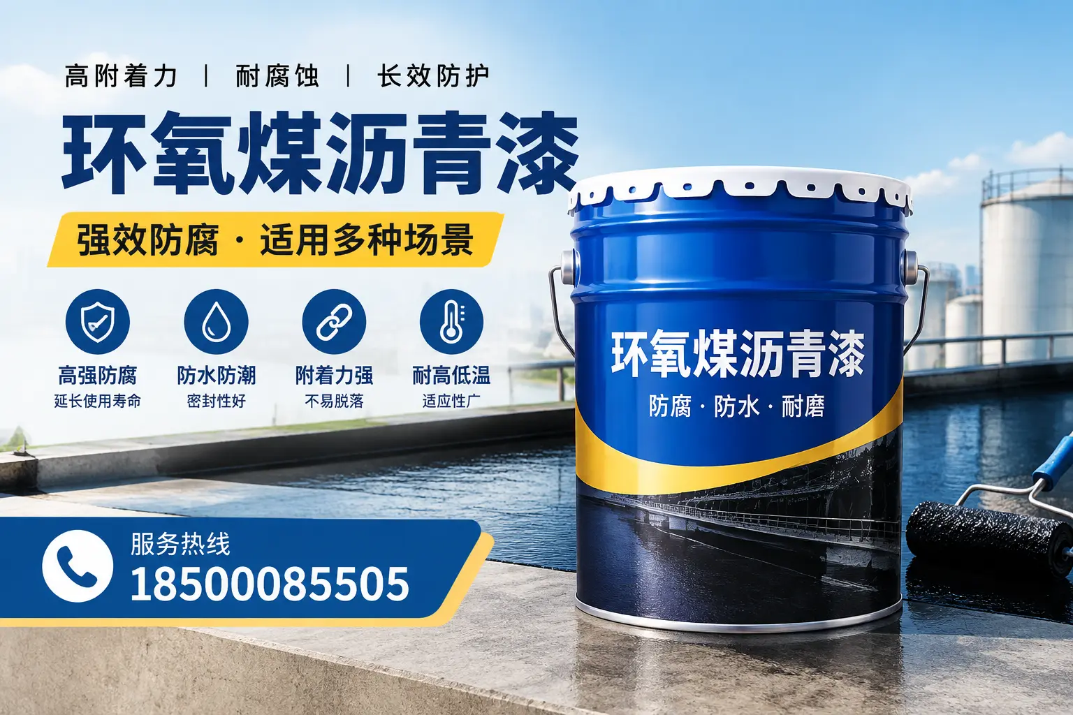 环氧煤沥青漆与油漆的区别，铁门关消费者最关心的问题